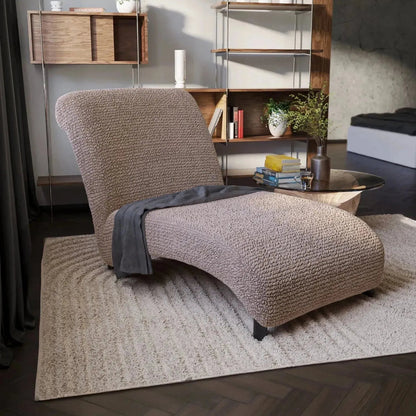 DivineTrendz™ Exclusive - Choco Luxe Crinkle Chaise Lounge cover