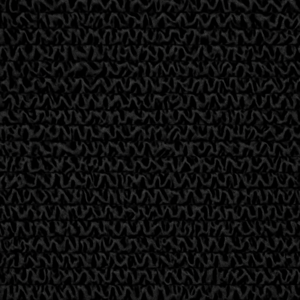 DivineTrendz™ Exclusive - Black Luxe Crinkle Futon Cover