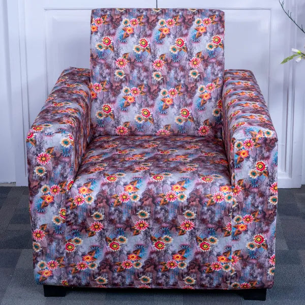 Floral Bliss Color  Sofa Cover