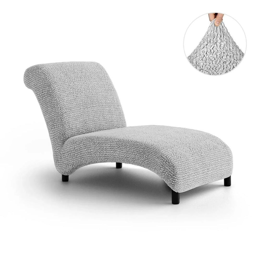 DivineTrendz™ Exclusive - Pearl Luxe Crinkle Chaise Lounge cover