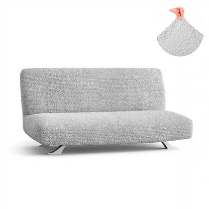 DivineTrendz™ Exclusive - Pearl Luxe Crinkle Futon Cover