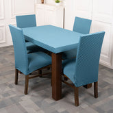 Glacier Weaves Dining Table Chair Covers