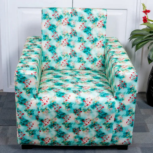 Green Tulip sofa Cover