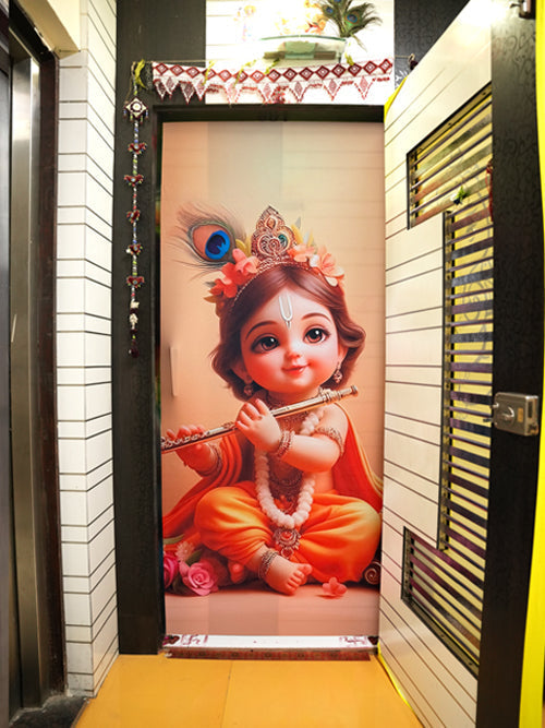 Lord Shyam Krishna Door Covers