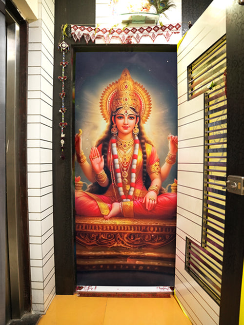 Lord Bhavya Laxmi Door Covers