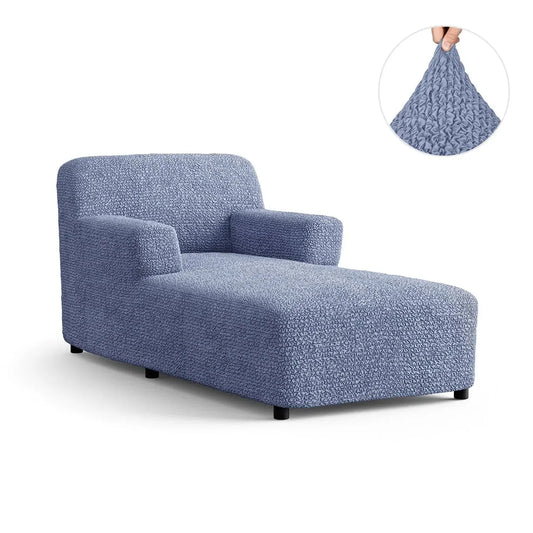 DivineTrendz™ Exclusive - Blue Luxe Crinkle Chaise Lounge cover