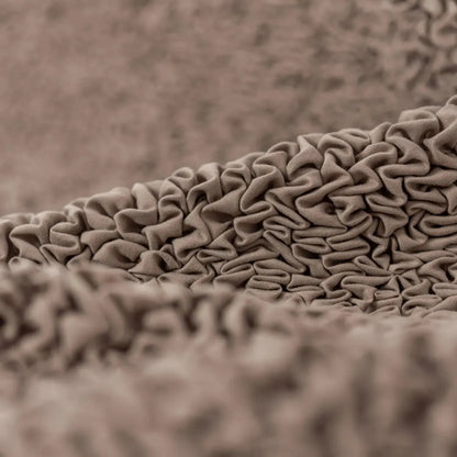 DivineTrendz™ Exclusive - Choco Luxe Crinkle Futon Cover
