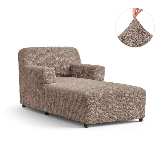 DivineTrendz™ Exclusive - Choco Luxe Crinkle Chaise Lounge cover