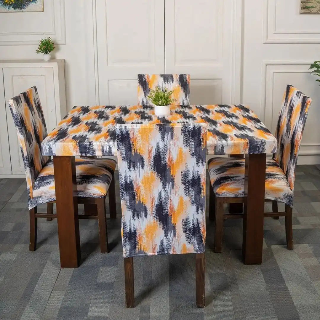 Oliver Elastic Chair Table Cover Set