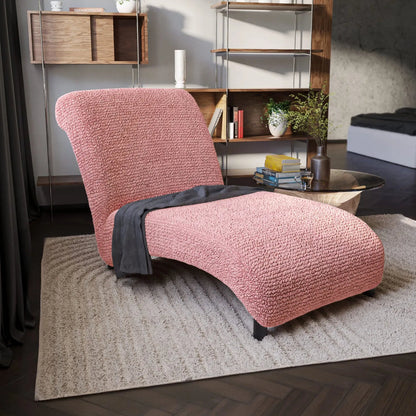 DivineTrendz™ Exclusive - Pink Luxe Crinkle Chaise Lounge cover