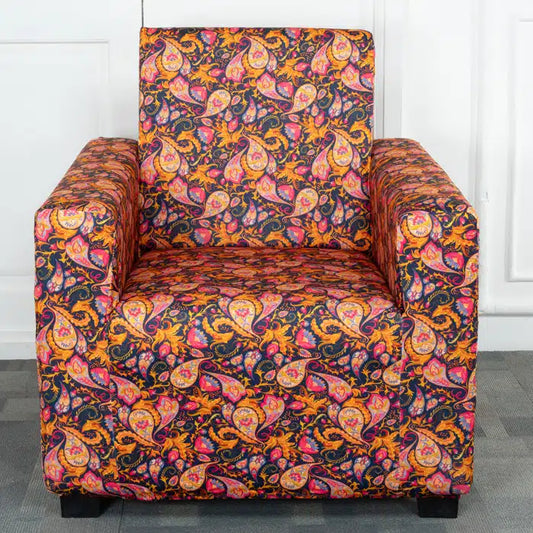 Paisley Pattern Elastic Sofa Cover
