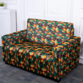 Peacock Feather 2 Seater Sofa cover