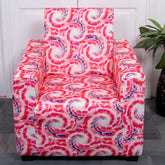 Pink Swirl Sofa cover Set