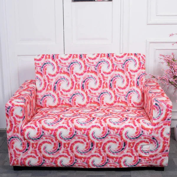 Pink Swirl sofa covers