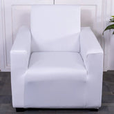 Plain White 1 Seater Sofa Covers