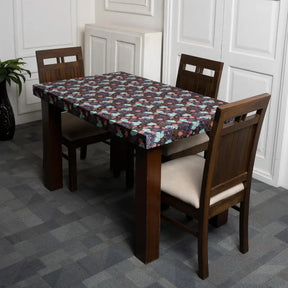 DivineTrendz Exclusive -Poppy Print Elastic Table Covers