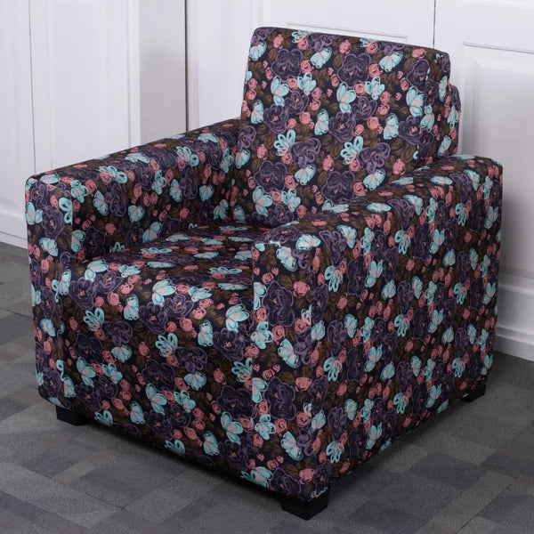 Poppy Print Elastic Sofa Covers