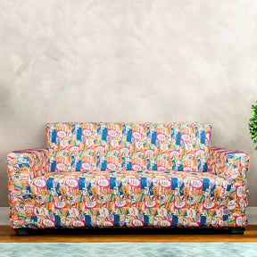 Retro Club Elastic Sofa Slipcover