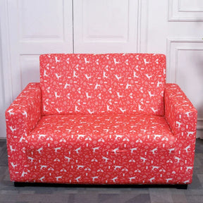 Reindeer Print Elastic Sofa Slipcovers
