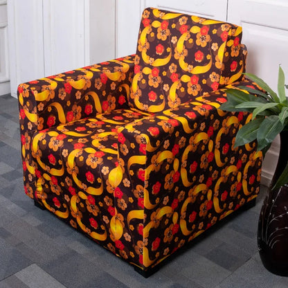 Retro Flowers Elastic Sofa Covers