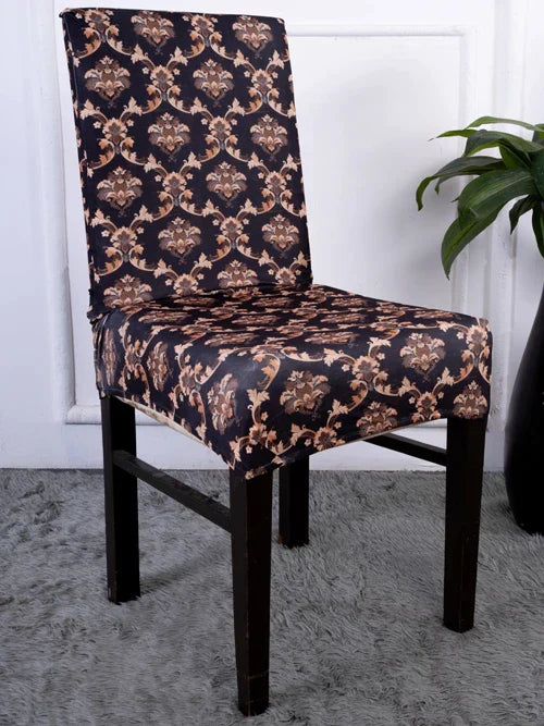 Royals Black Universal Chair Cover