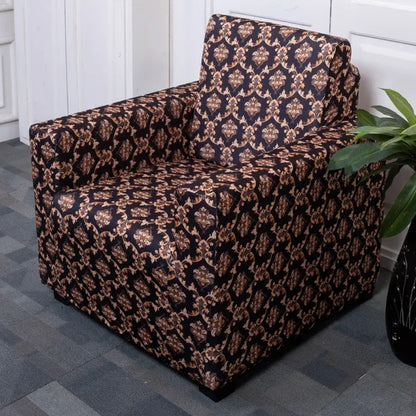 Royals Black One Seater Sofa covers