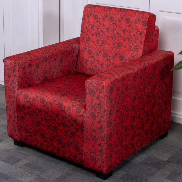 Ruby Red One Seater Sofa Covers