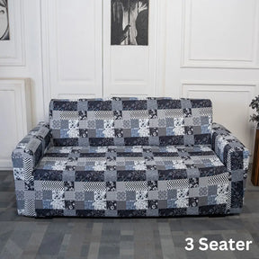 Snow Cubes Elastic Sofa Covers Set