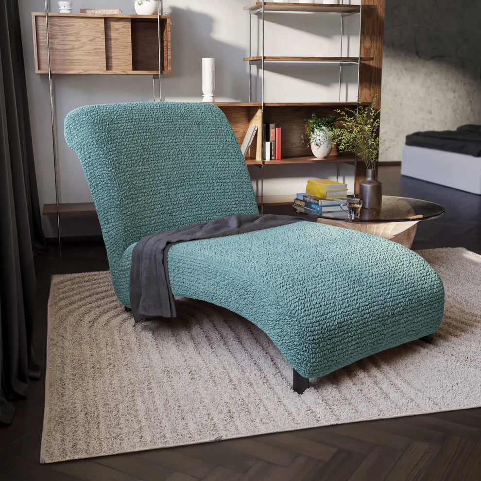 DivineTrendz™ Exclusive - Tiffany Luxe Crinkle Chaise Lounge cover