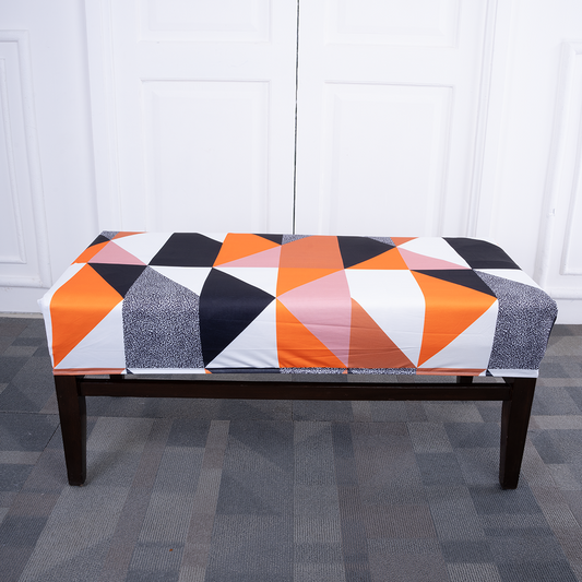 Orange Prism Bench Cover