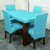 Dining Table Chair Cover Set