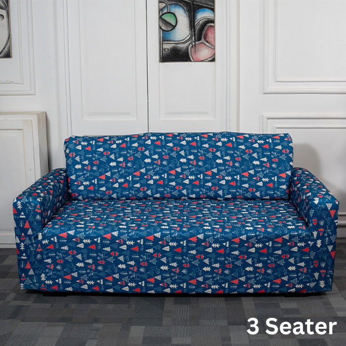 Christmas Snow Elastic Sofa Slipcovers