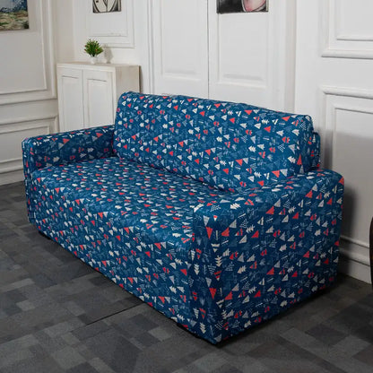 Christmas Snow Elastic Sofa Slipcovers