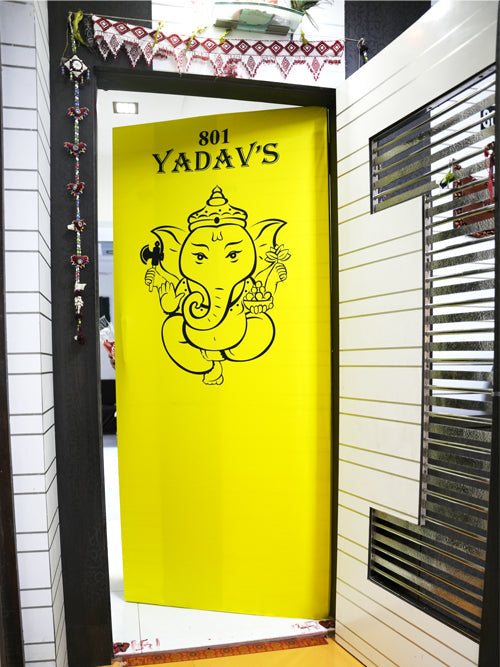 Lord Kapila Ganesha Door Covers