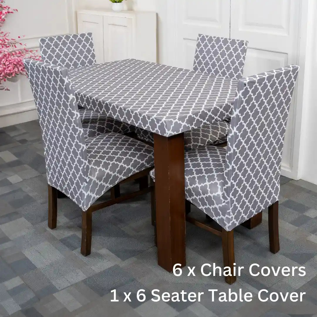 Dining Elastic Table Chair Covers