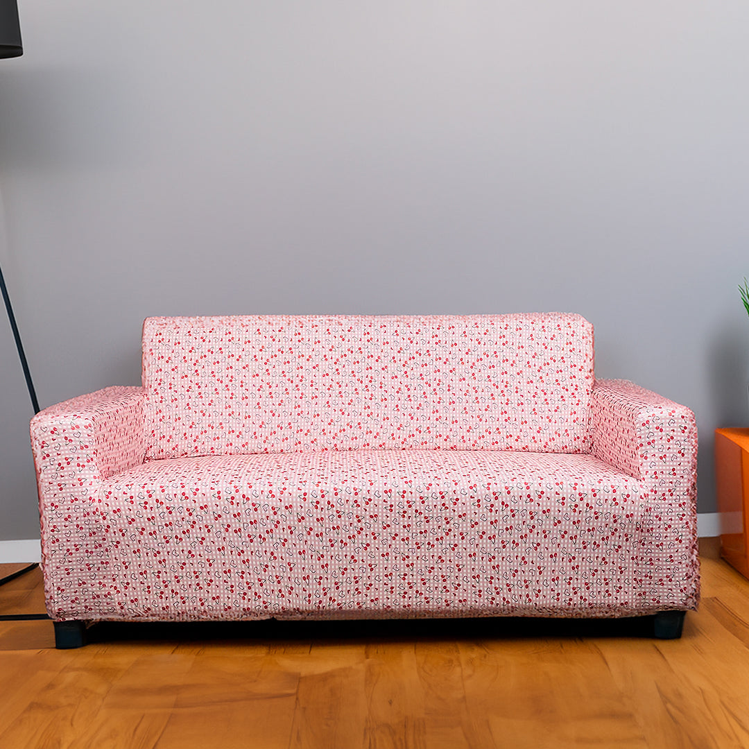 Kawaii Cherry Elastic Sofa Slipcover