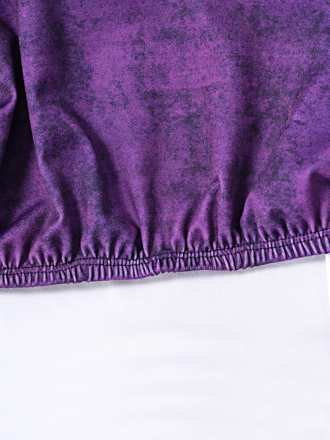 Purple Velvet Universal Chair Cover