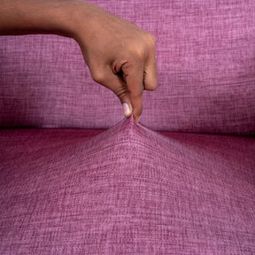 Magenta Juth Stretchable Sofa Covers