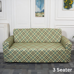 Plaid Panttern Elastic Sofa Cover 