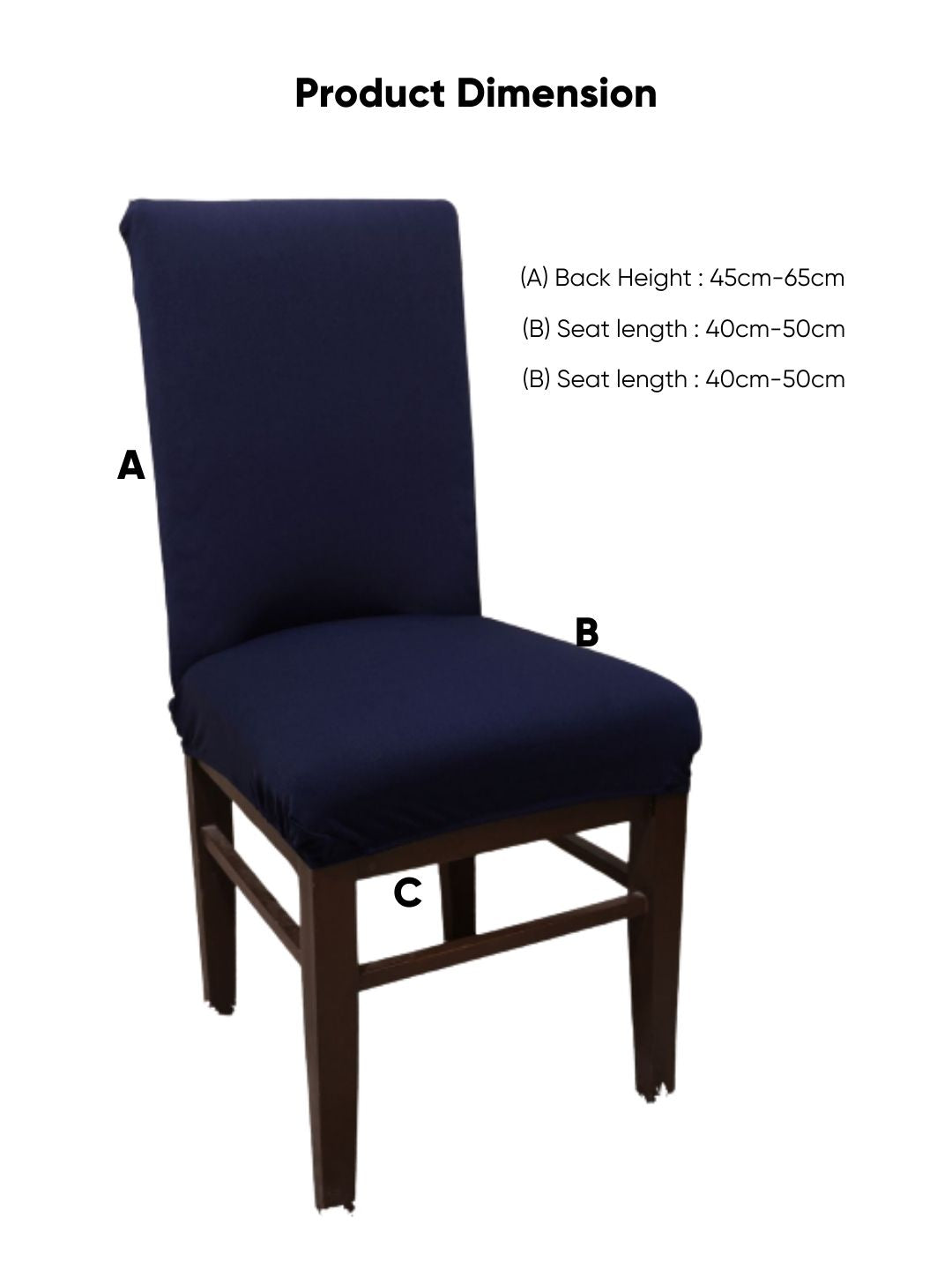 Small bedroom chair covers, bedroom chair slip covers, chairs covers near me, chairs covers set of 6, chair slipcovers for dining table, chair covers set of 6 in india,chair covers online, Magic universal chair cover- navy blue solid decor your home to your home look best chair covers