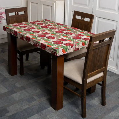 DivineTrendz Exclusive - Russet Rose Elastic Table Cover