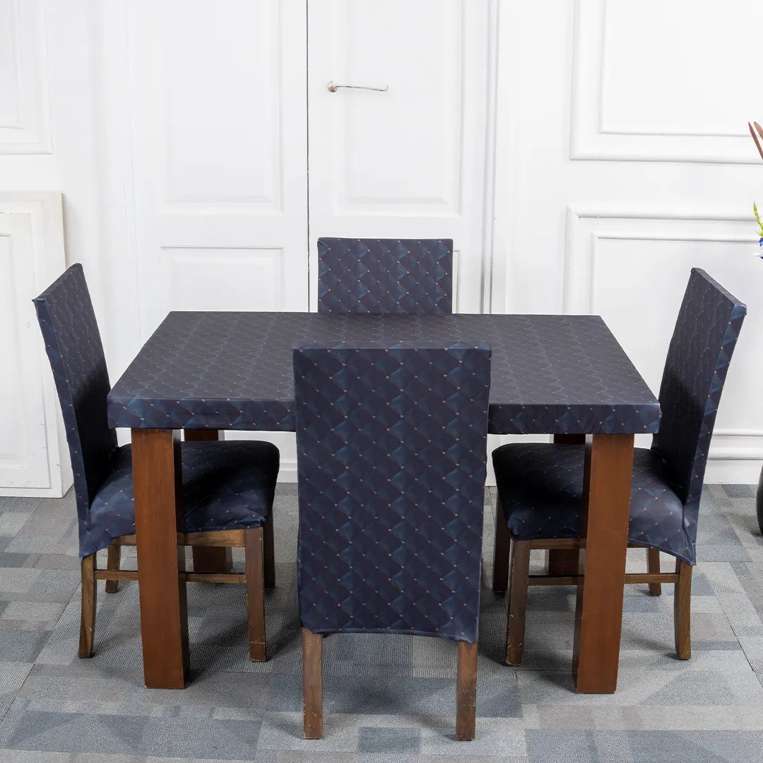 DivineTrendz Exclusive - Twilight Elastic Chair & Table Covers