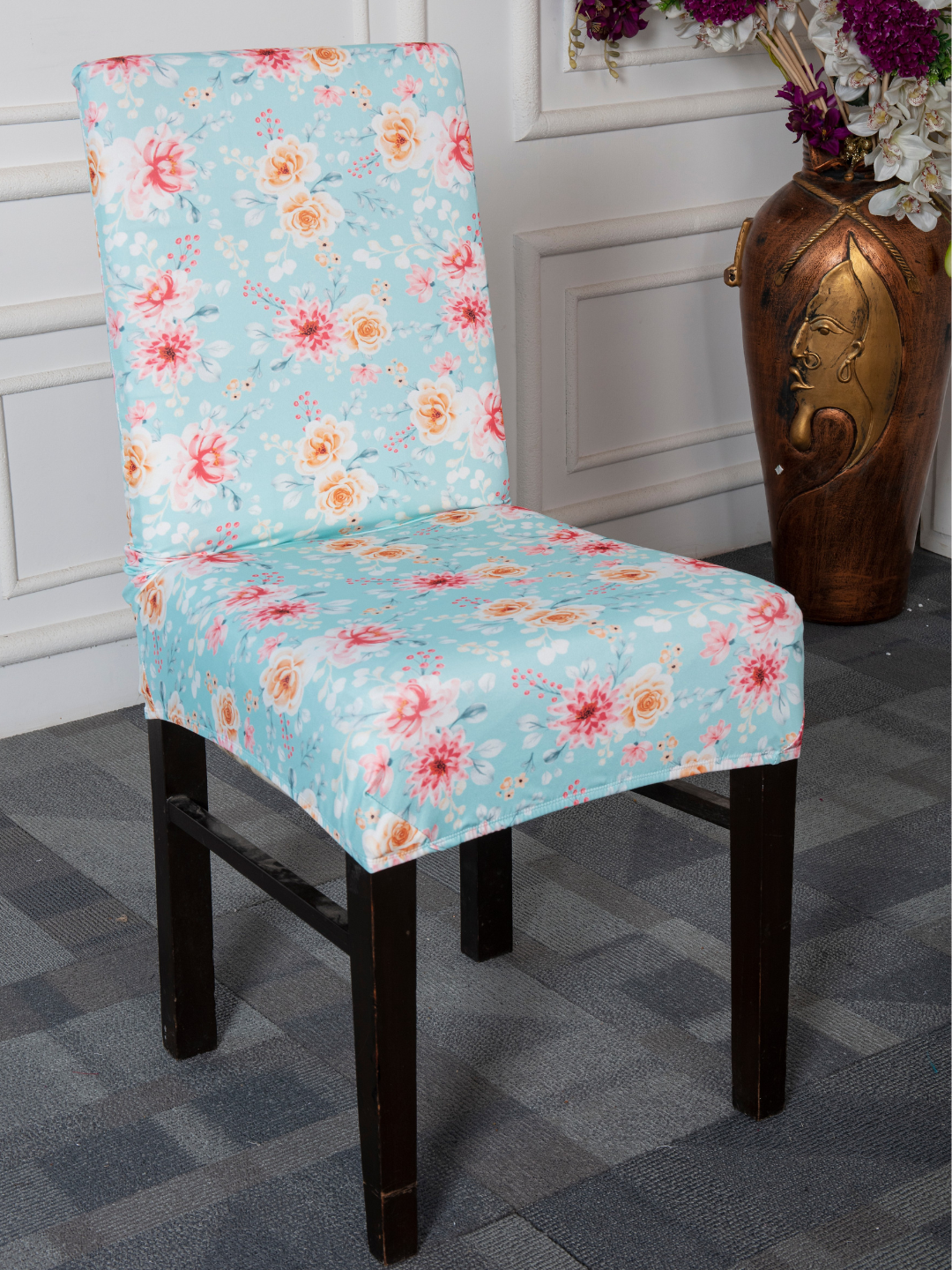 Summer Flower Design Chair Covers